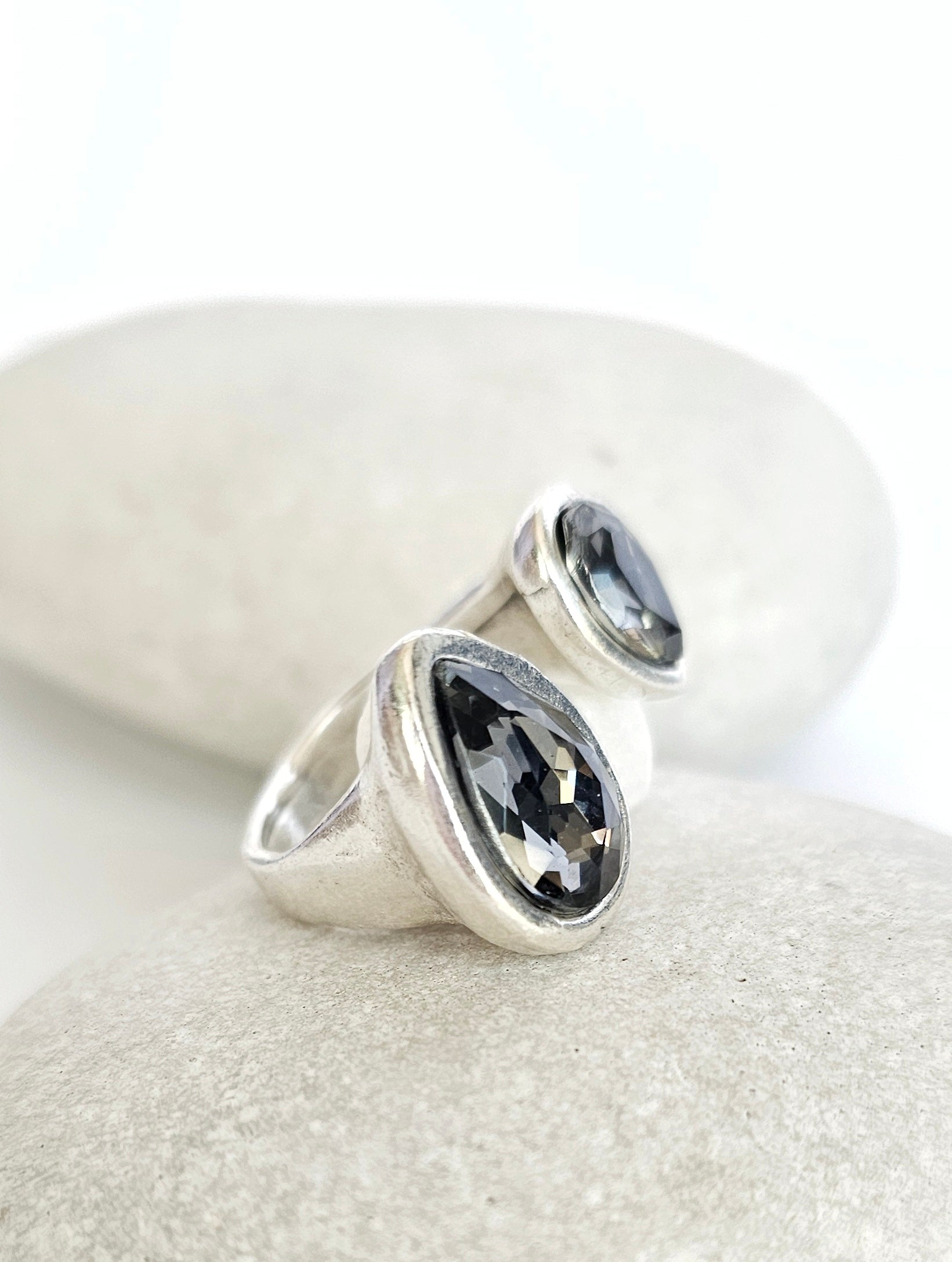 Serenity Stones Adjustable Ring