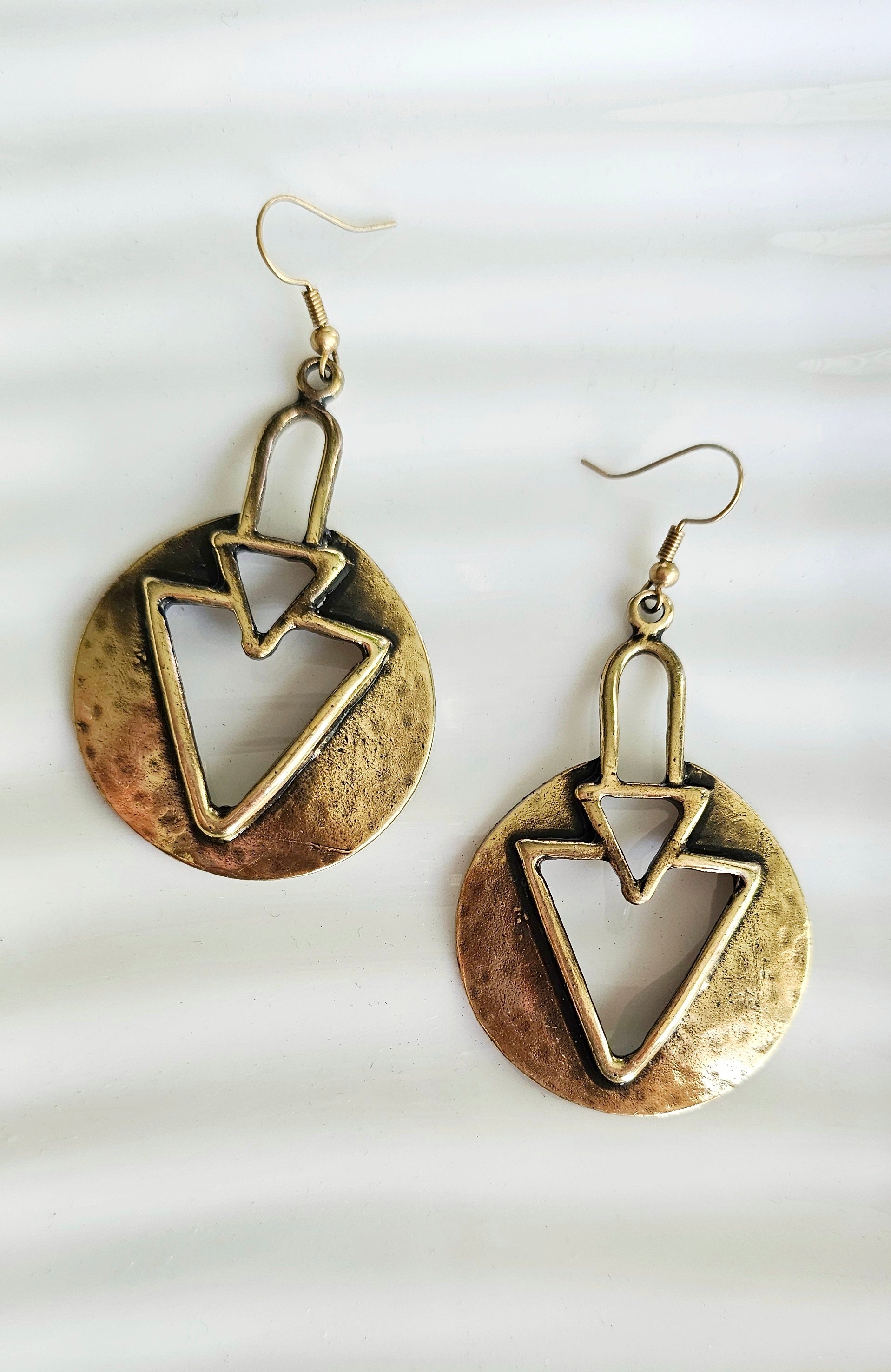 Vanguard Earrings - Bronze