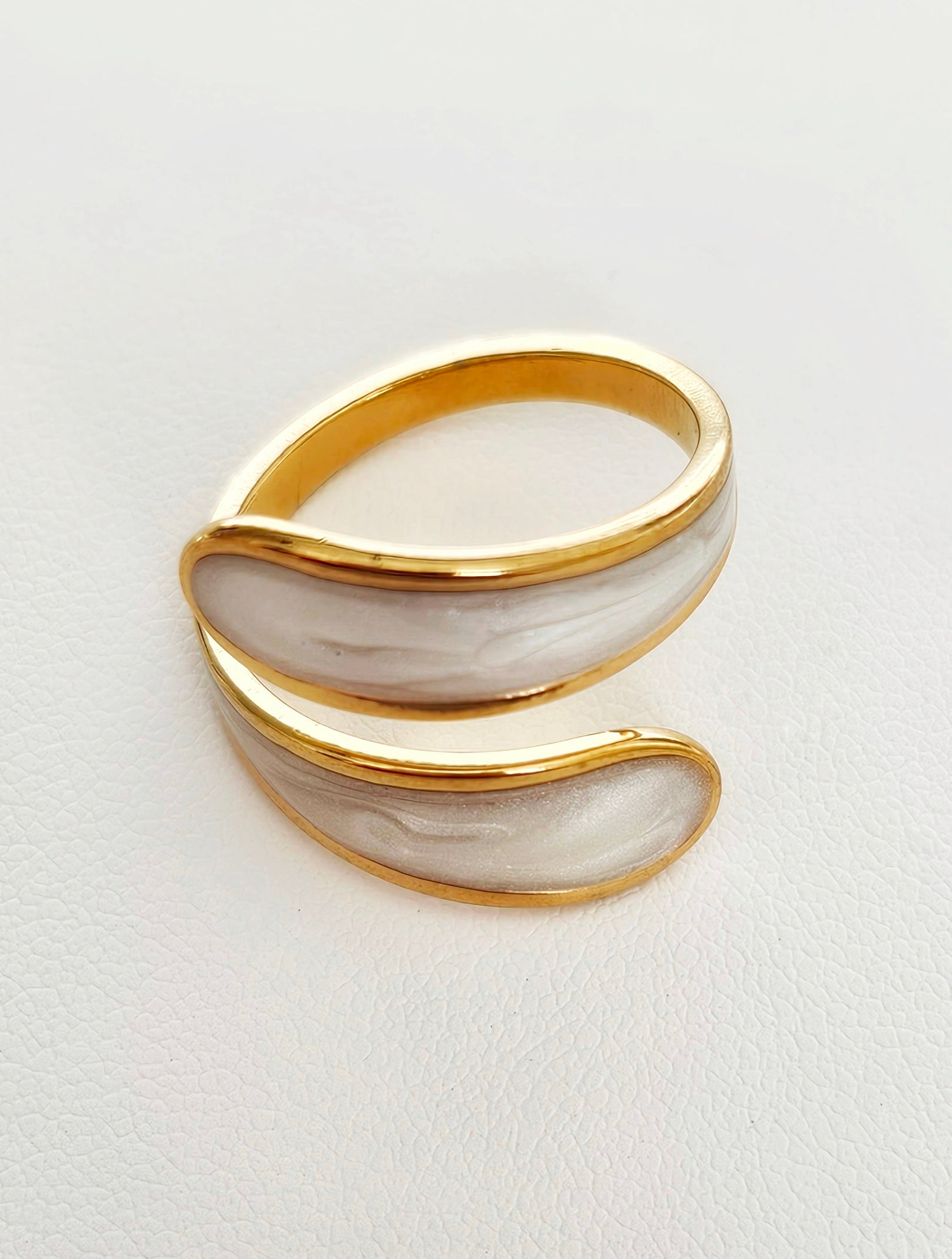 Celestial Enamel Adjustable Ring