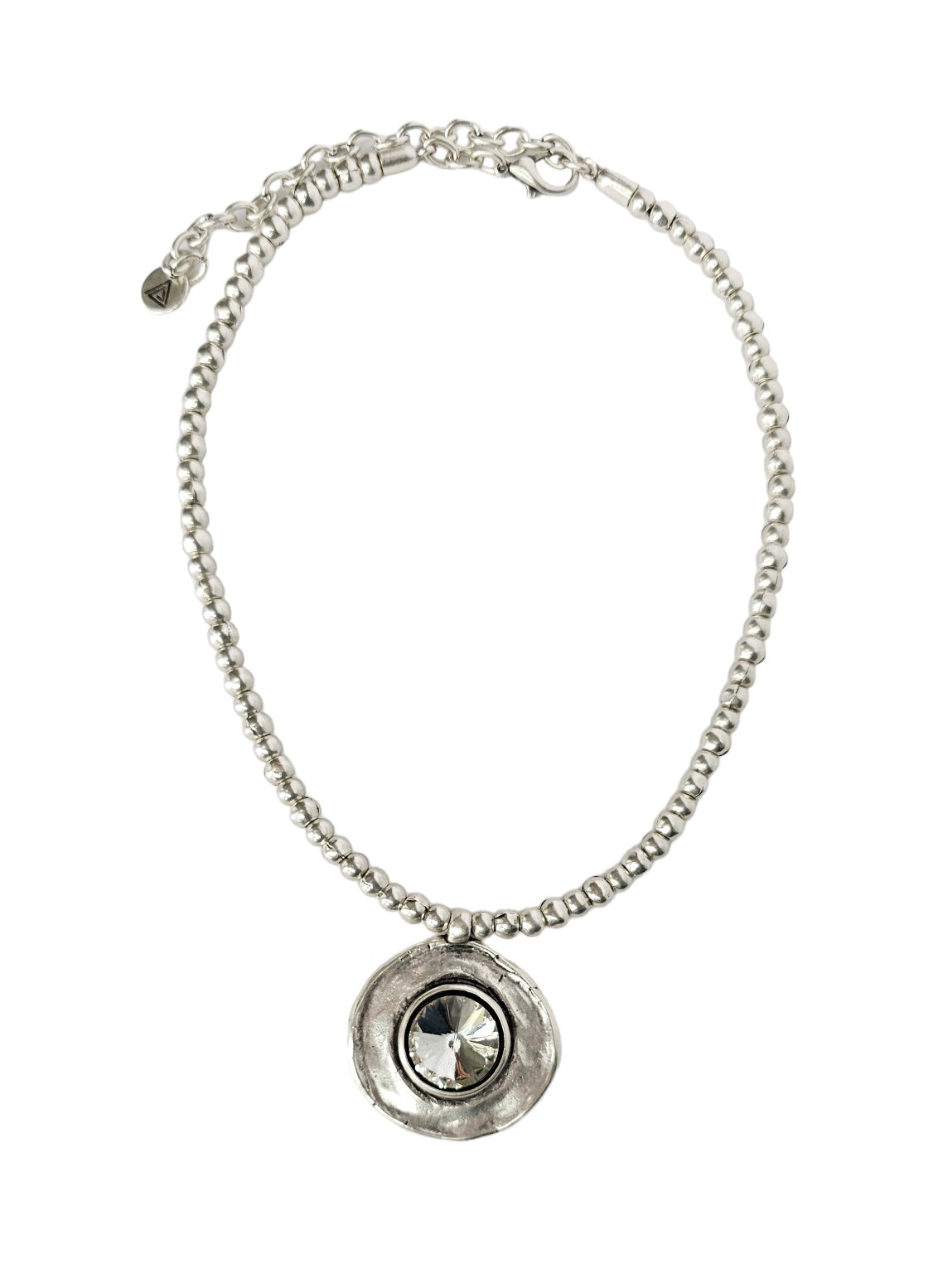 Aurora Sparkling Round Necklace