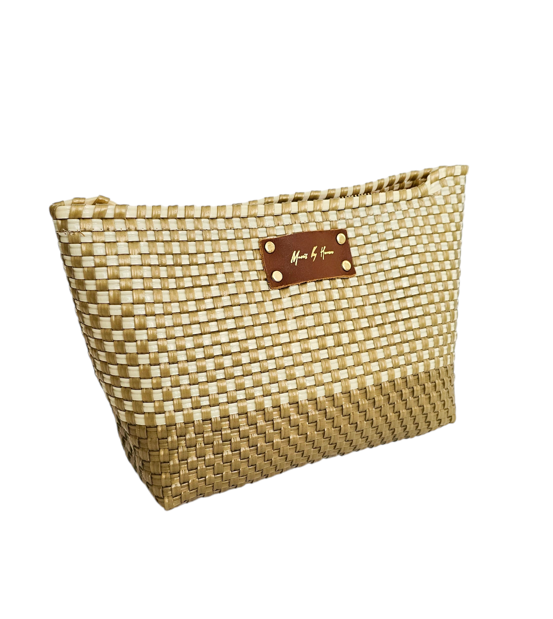 Bella Clutch Purse - Ivory Gold