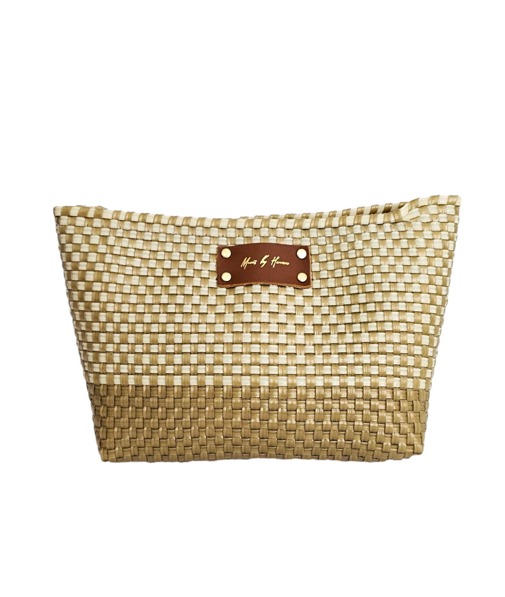 Bella Clutch Purse - Ivory Gold