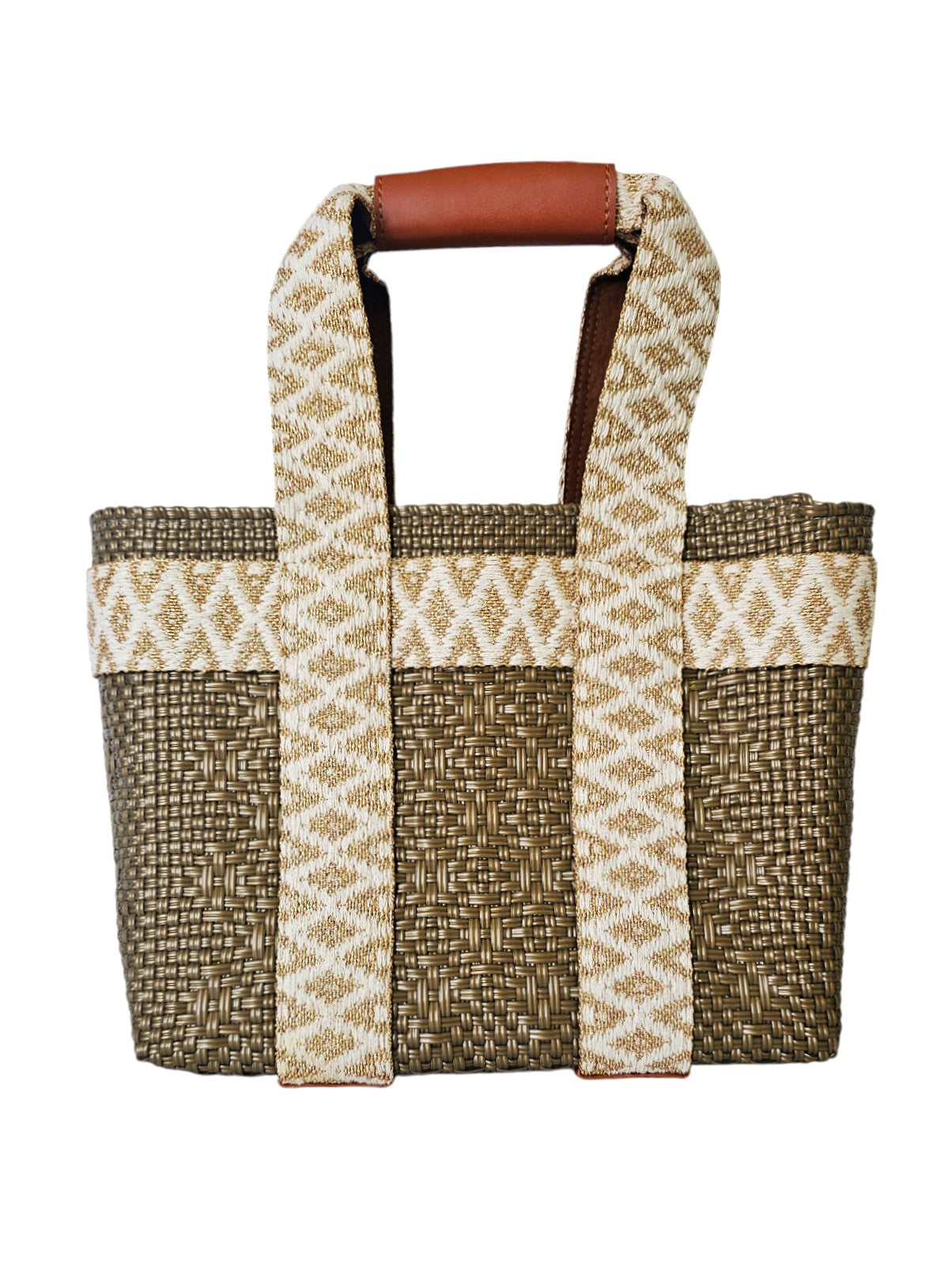 Chic Mini Tote Bag - Gold