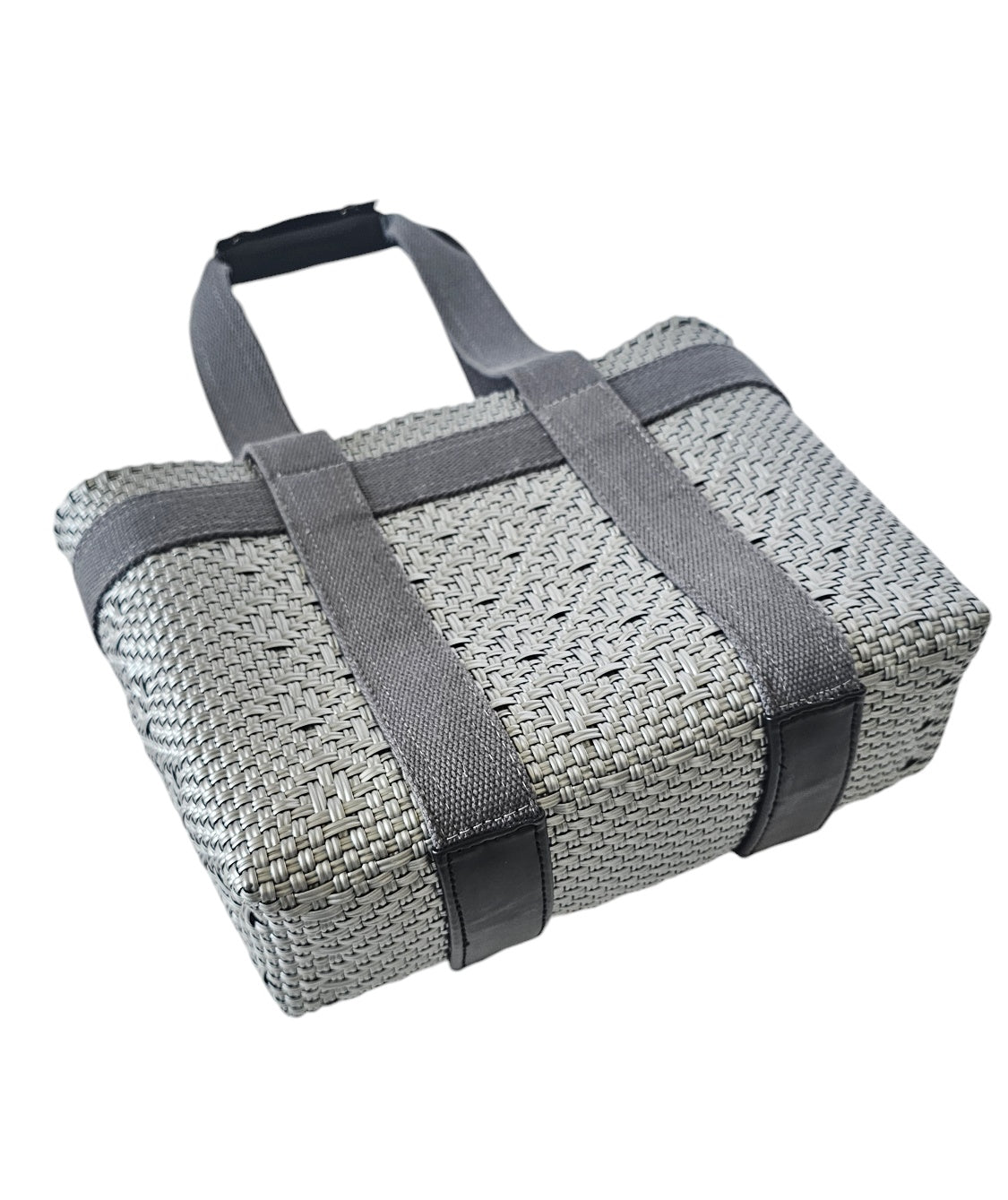 Chic Mini Tote Bag - Silver