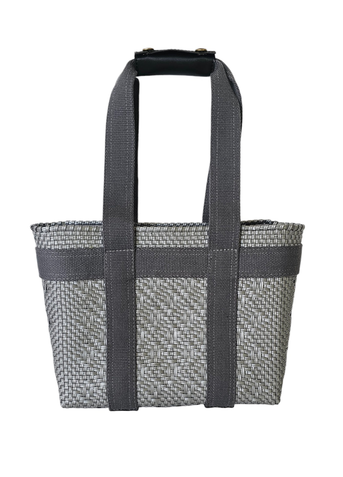 Chic Mini Tote Bag - Silver