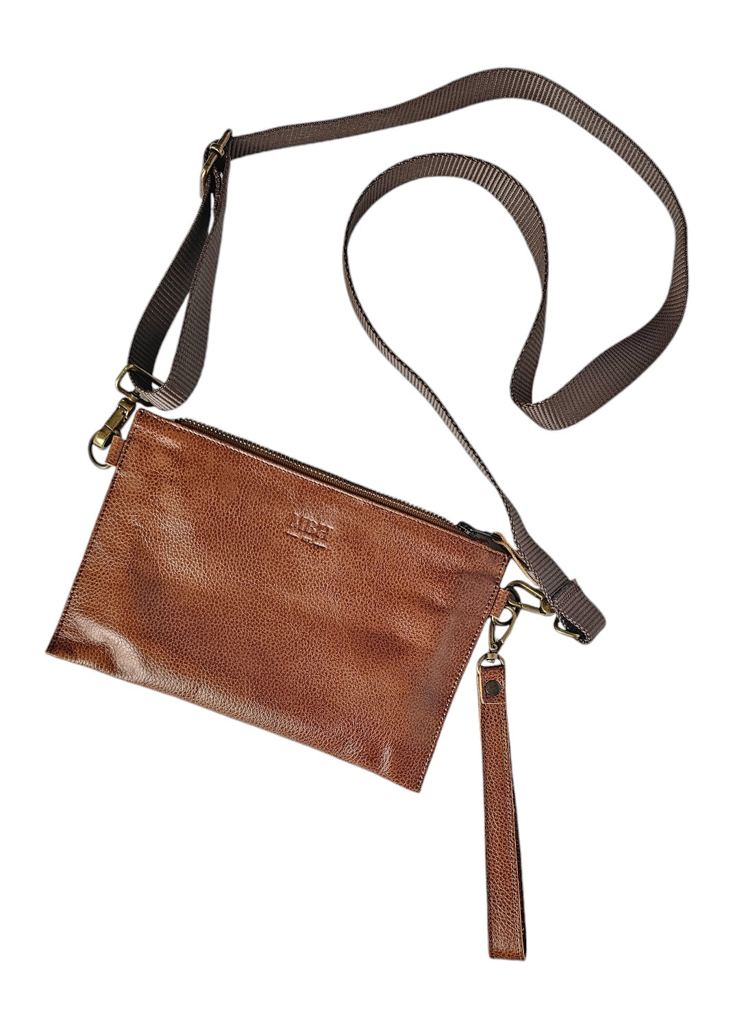 The Conscious Crossbody Clutch Bag - Brown