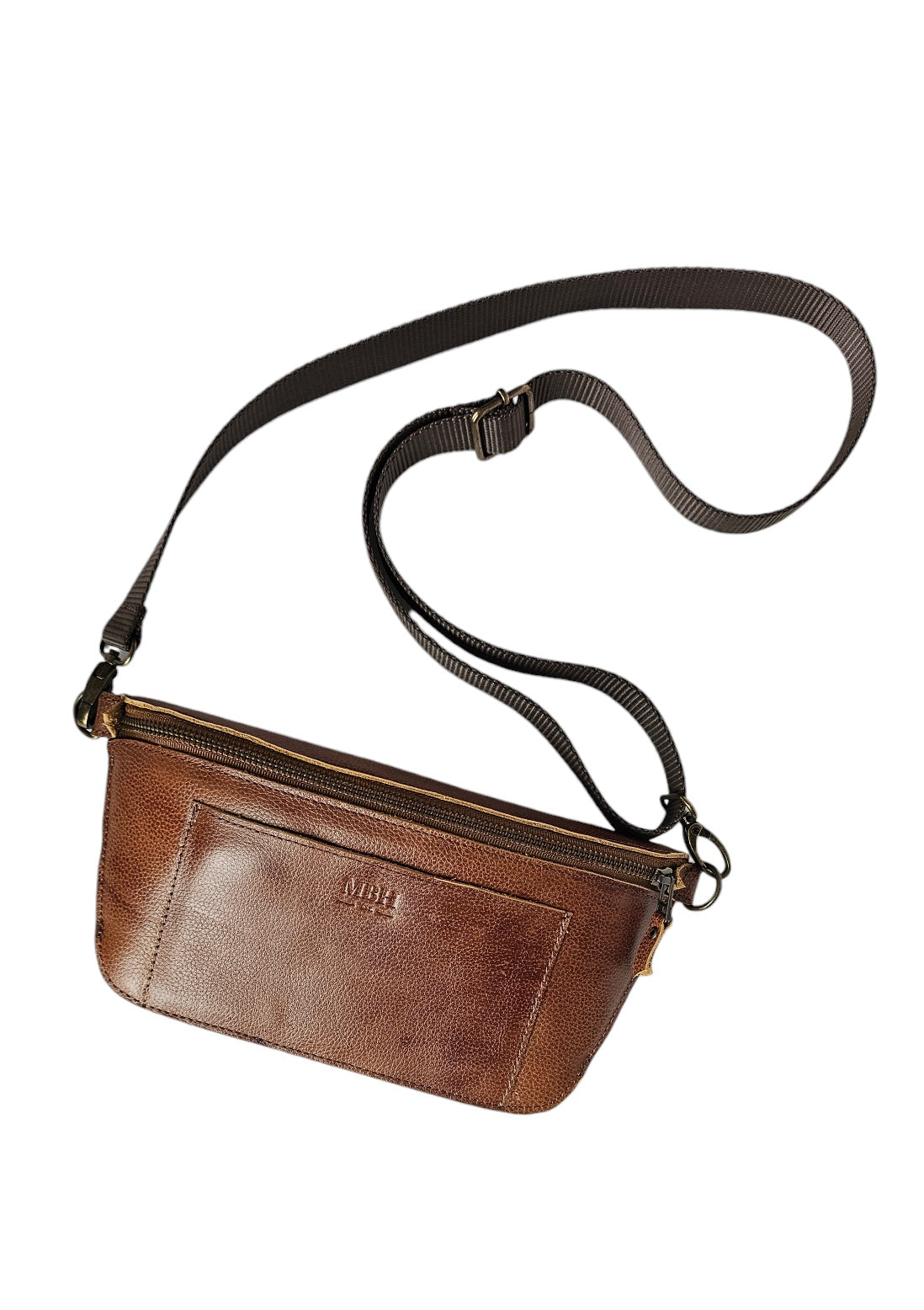 The Voyager Crossbody Sling Bag - Brown