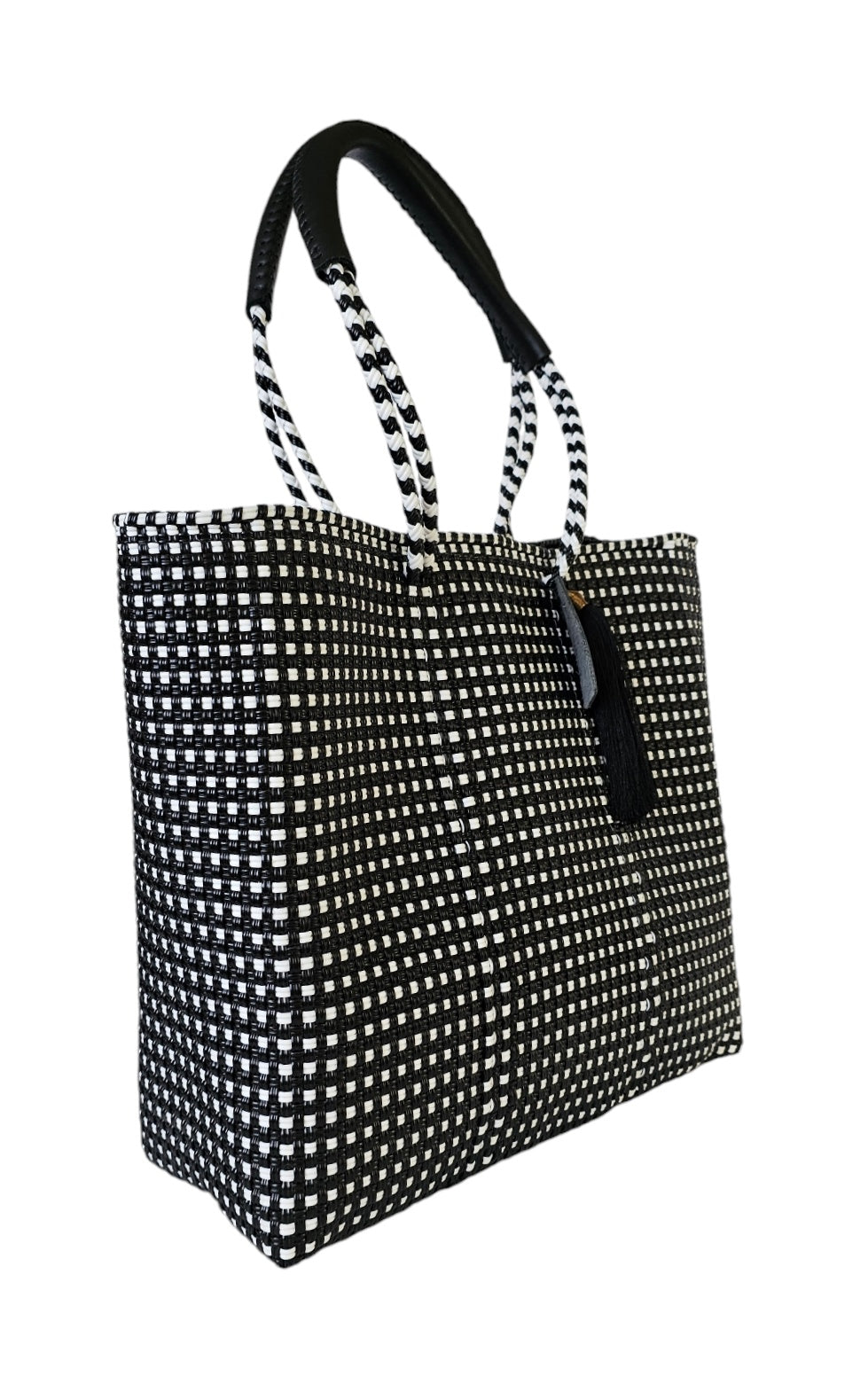 Hannah Tote Bag- Noir Blanc