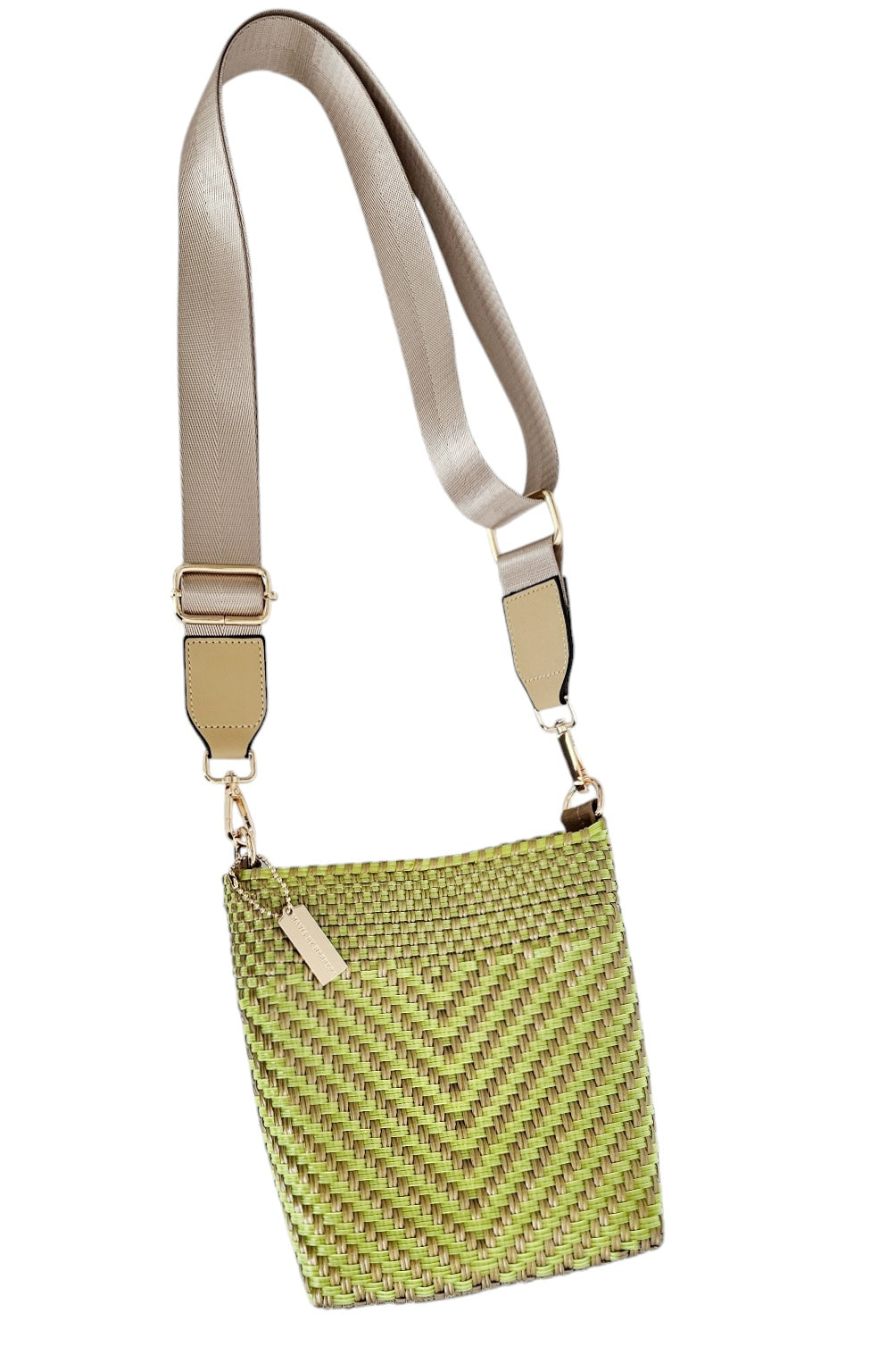 Milano Crossbody Bag - Olive Green