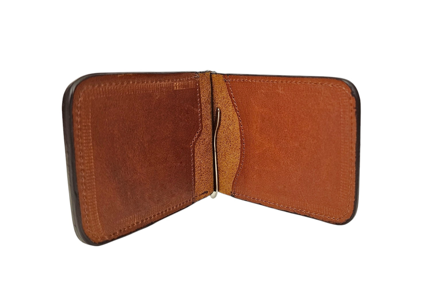 Money Clip Bifold Wallet - Honey