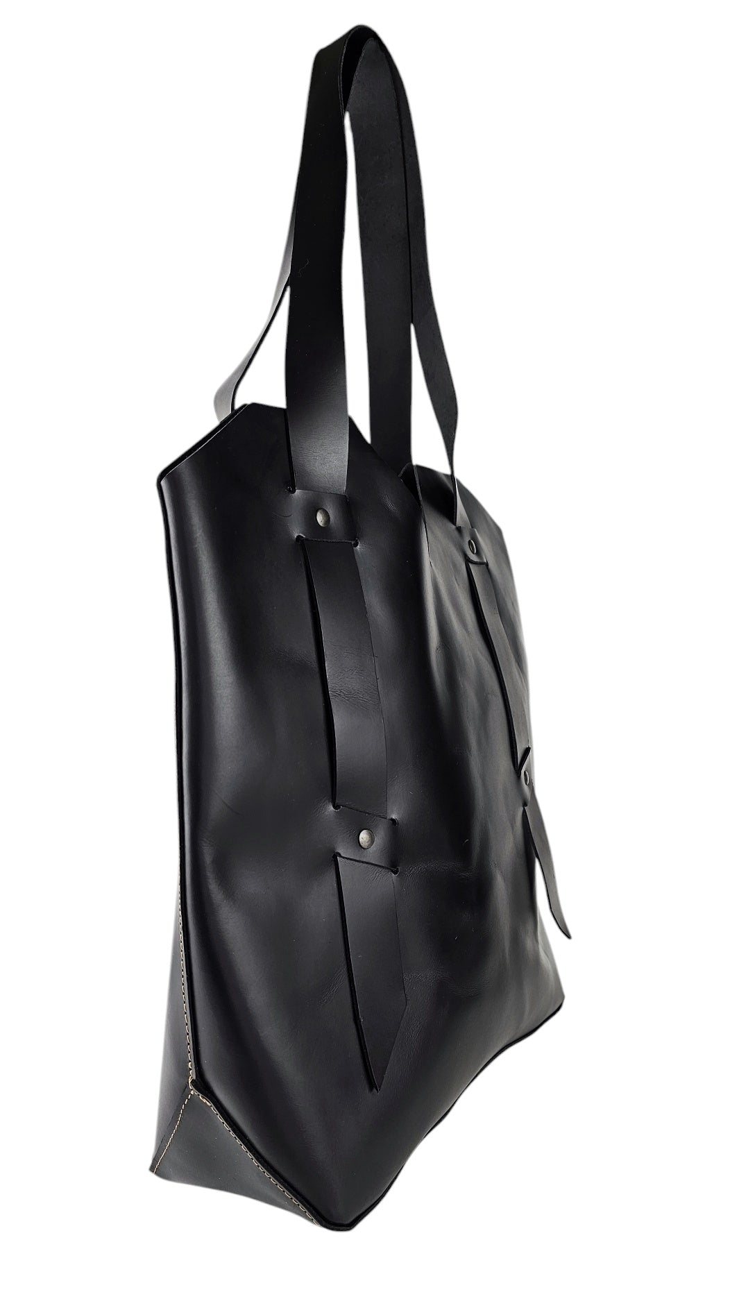 The Linear Tote Bag - Black