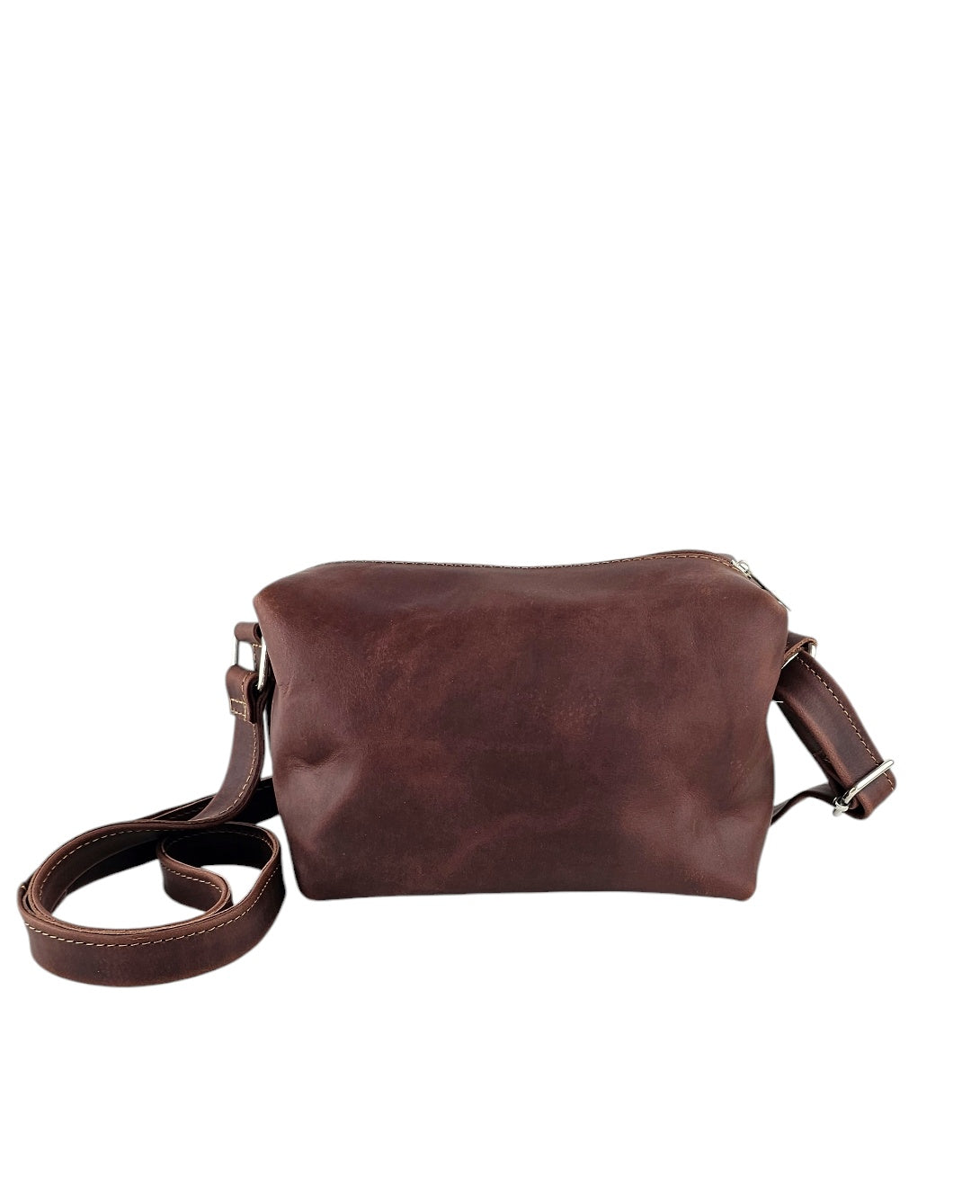 The Avenue Crossbody Bag - Walnut