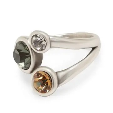 Triple Radiance Adjustable Ring- Multi Color