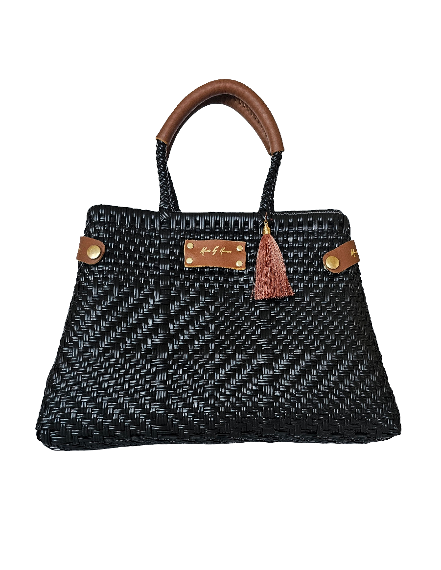 Less Pollution Convertible Handbag - Diamond Elegance