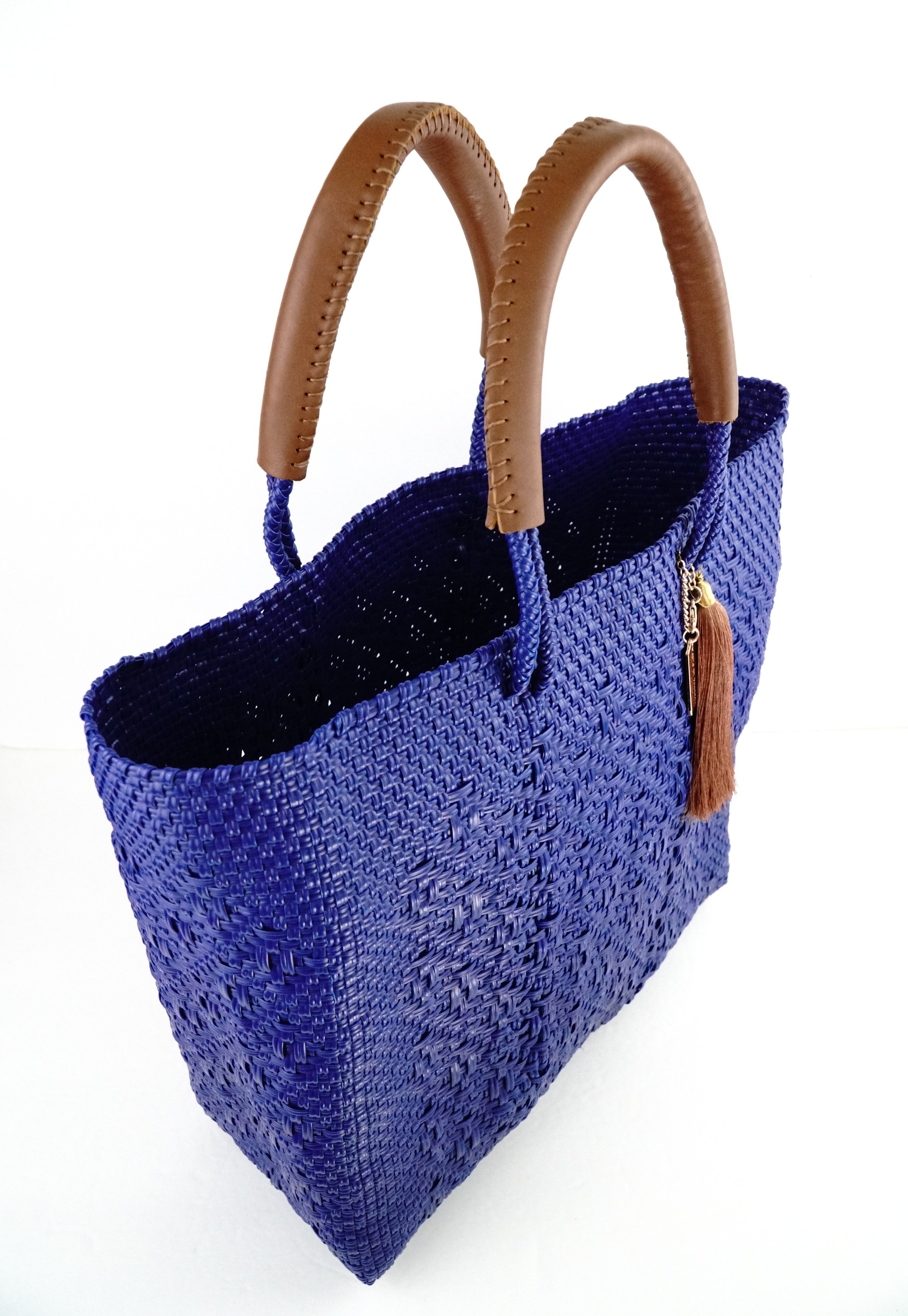 Hannah Tote Bag - Ocean Blue